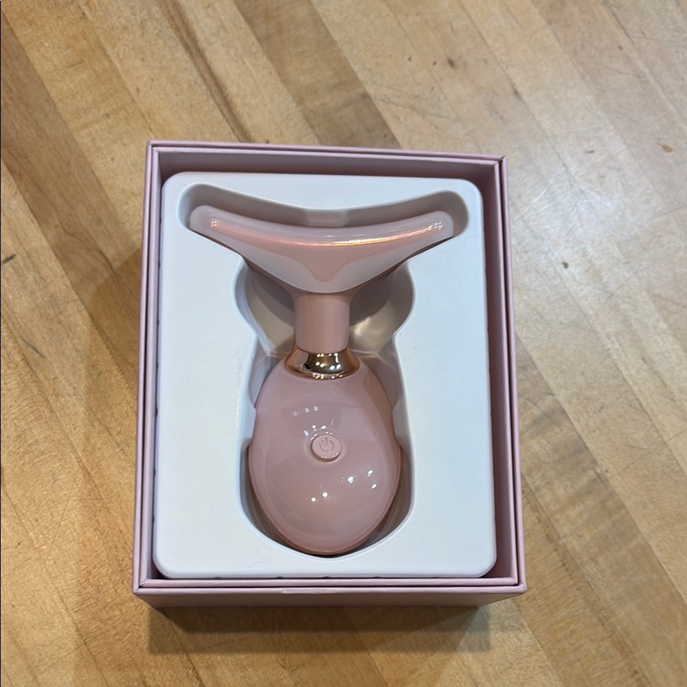 Elegant Pink Facial Massager